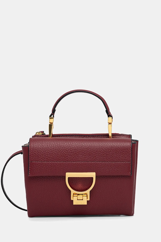 Кожаная сумочка Coccinelle кожа бордо E1.MD5.55.B7.01
