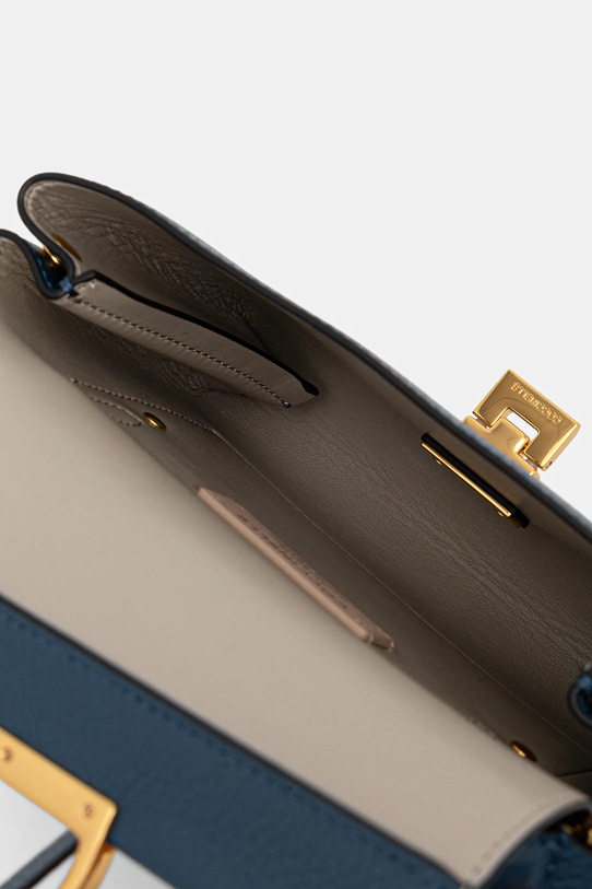 Coccinelle torebka skórzana E1.MD5.55.B7.01 niebieski