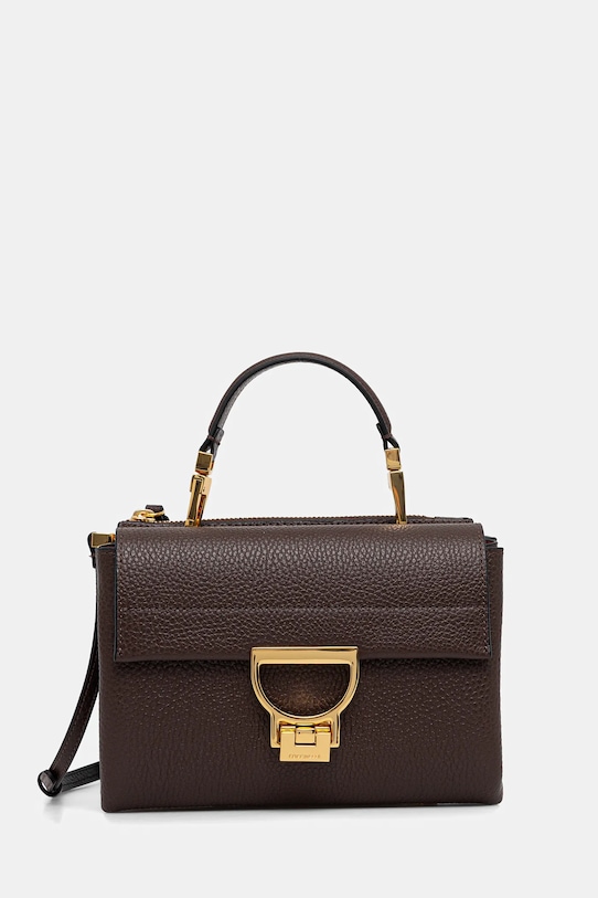 Кожаная сумочка Coccinelle кожа коричневый E1.MD5.55.B7.01