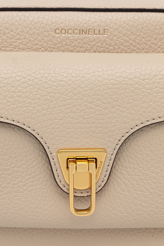 Coccinelle torebka skórzana beżowy E1.MF6.15.02.01