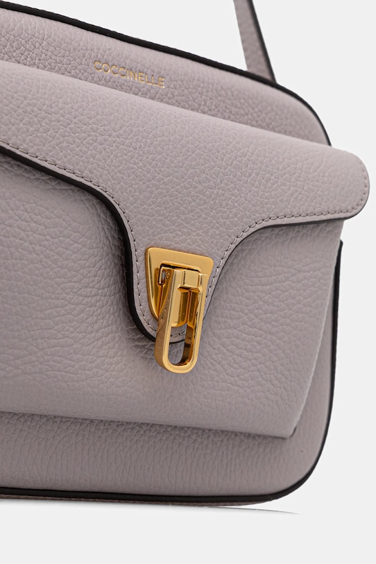 Coccinelle torebka skórzana szary E1.MF6.15.02.01