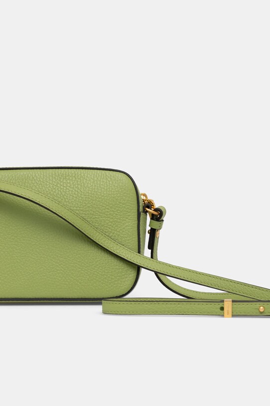 Accesorii Coccinelle geantă de piele E1.MF6.55.04.01 verde