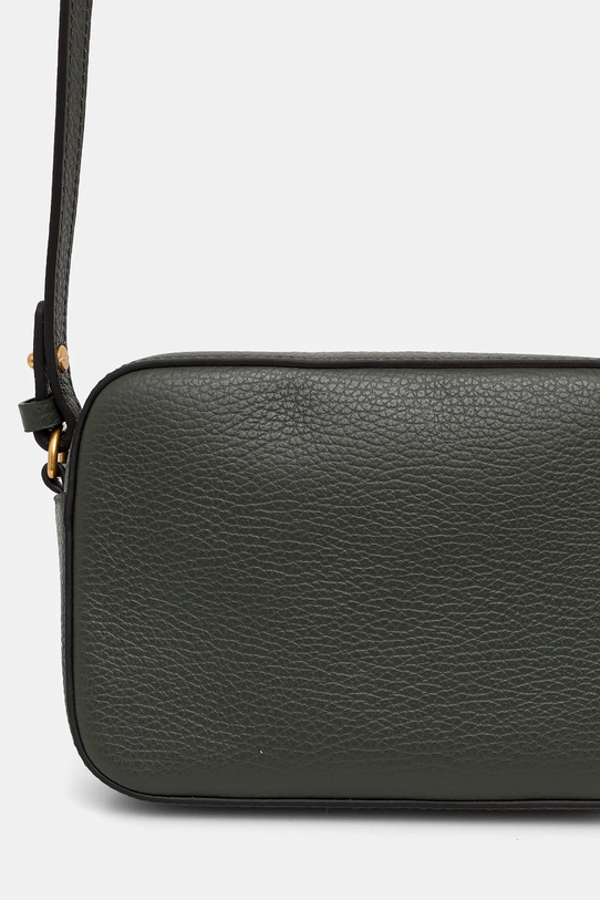 Kožená kabelka Coccinelle zelená E1.MF6.55.04.01