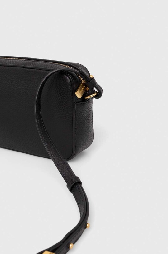 Accesorii Coccinelle poseta de piele E1.MF6.55.04.01 negru