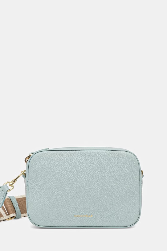 Coccinelle torebka skórzana skóra licowa turkusowy E5.MN5.55.I1.01