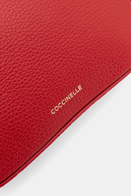 Coccinelle torebka skórzana czerwony E5.MN5.55.I1.01