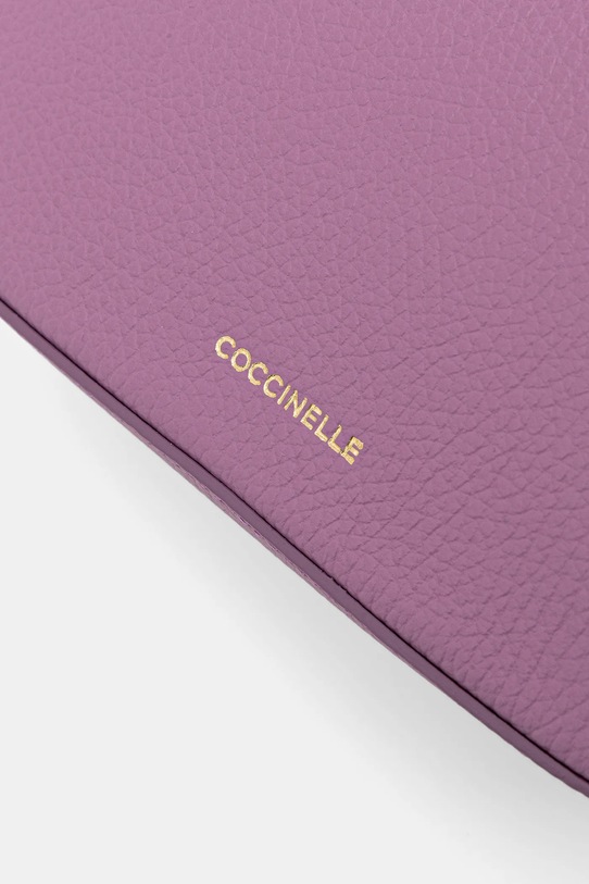 Coccinelle torebka skórzana fioletowy E5.MN5.55.I1.01