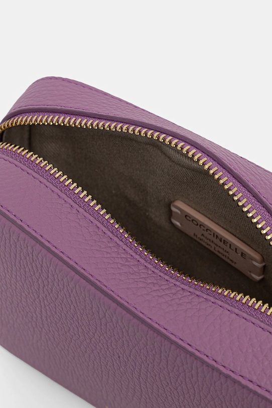Coccinelle torebka skórzana E5.MN5.55.I1.01 fioletowy