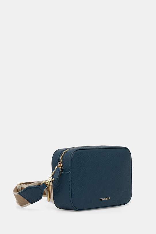 Coccinelle torebka skórzana E5.MN5.55.I1.01 niebieski AW25