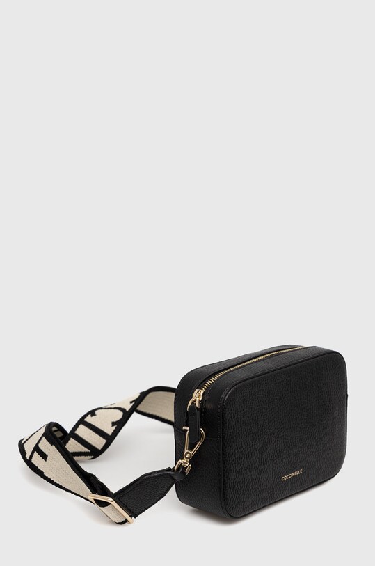 Coccinelle poseta de piele E5.MN5.55.I1.01 negru SS25