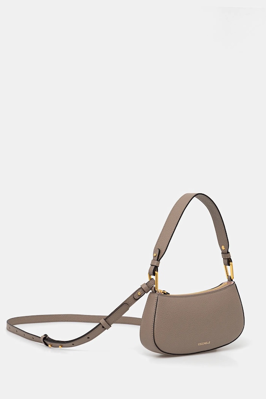 Шкіряна сумочка Coccinelle E5.MRF.52.01.01 бежевий AW25