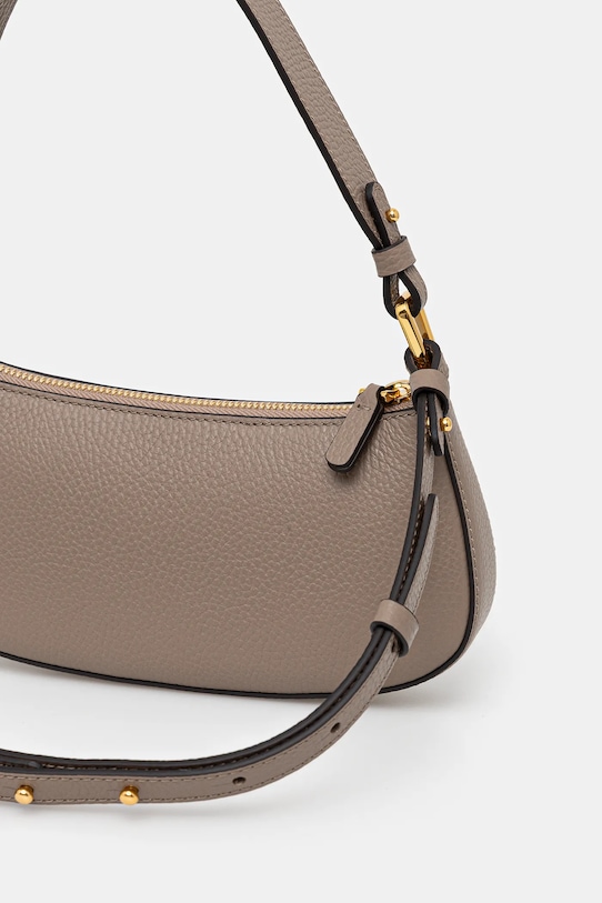 Аксесуари Шкіряна сумочка Coccinelle E5.MRF.52.01.01 бежевий