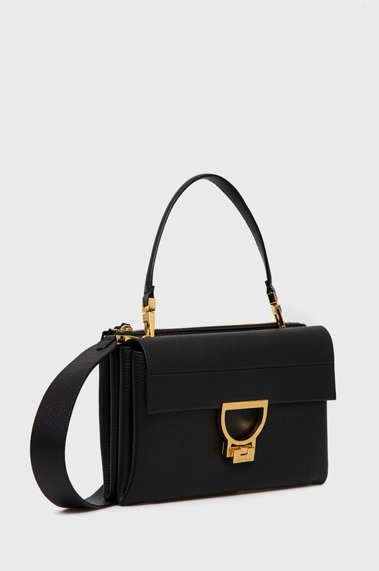 Coccinelle borsa a mano in pelle E1.MD5.12.01.01 nero AW23