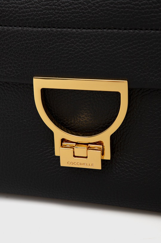 Kožená kabelka Coccinelle černá E1.MD5.12.01.01