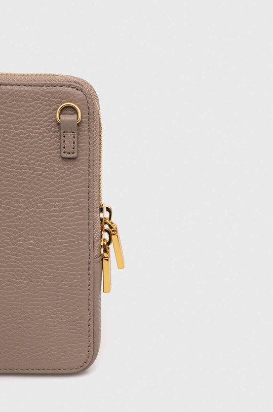 Coccinelle custodia per telefono beige E5.MI5.27.01.01