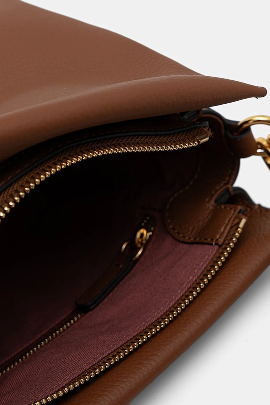 Akcesoria Coccinelle torebka skórzana E1.M50.58.01.01 brązowy
