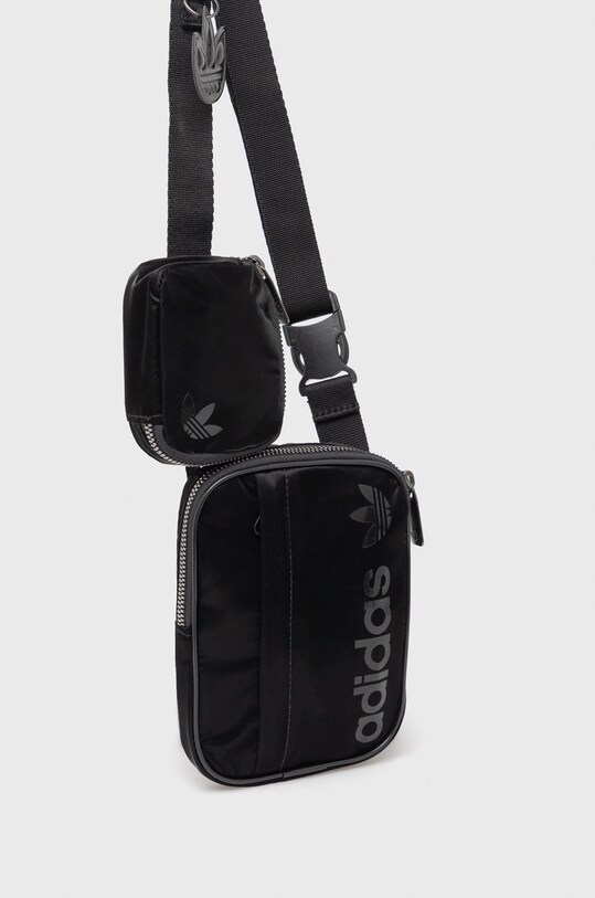 Τσαντάκι adidas Originals HK0149 μαύρο AW22