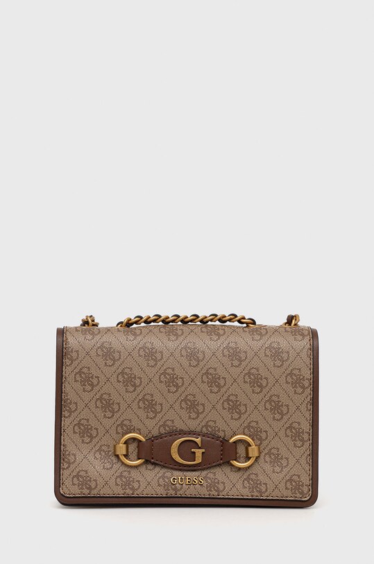 Guess torebka IZZY nie mieści A4 brązowy HWSB86.54210