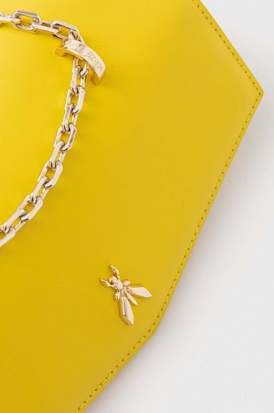 Akcesoria Patrizia Pepe torebka skórzana 2B0032.L061 żółty