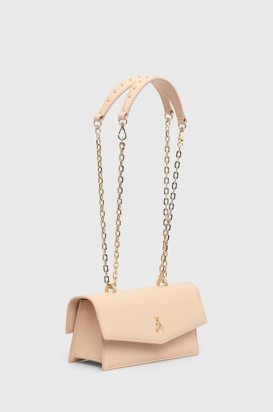 Patrizia Pepe torebka skórzana 2B0032.L061 beżowy SS25