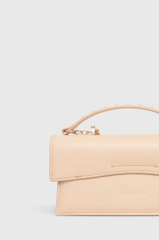 Akcesoria Patrizia Pepe torebka skórzana 2B0032.L061 beżowy