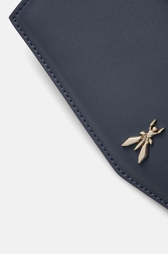 Δερμάτινη τσάντα Patrizia Pepe μπλε 2B0032.L061