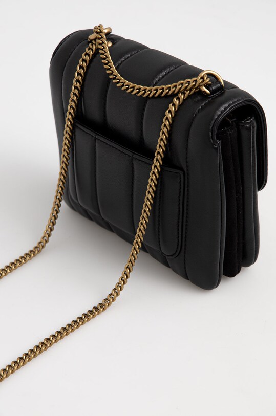 Αξεσουάρ Δερμάτινη τσάντα Tory Burch 137139.001 μαύρο