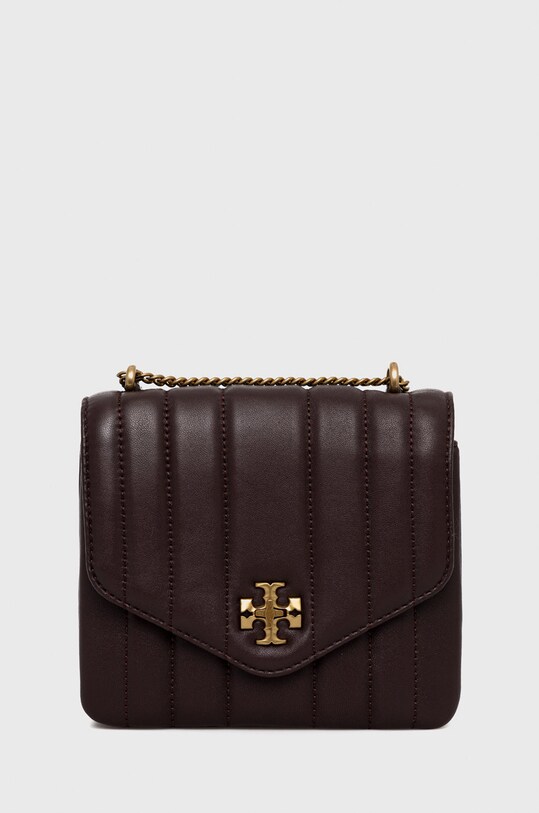 Tory Burch torebka skórzana Kira skóra licowa brązowy 137139.616