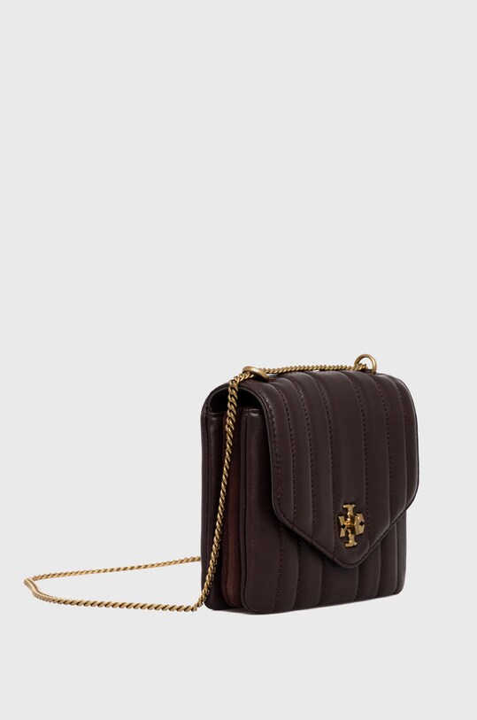 Tory Burch torebka skórzana Kira 137139.616 brązowy AA00