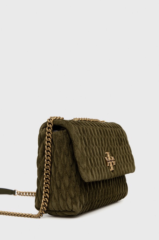 Tory Burch torebka zamszowa 139632.325 zielony AA00
