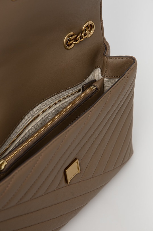 Δερμάτινη τσάντα Tory Burch 90446.250 μπεζ