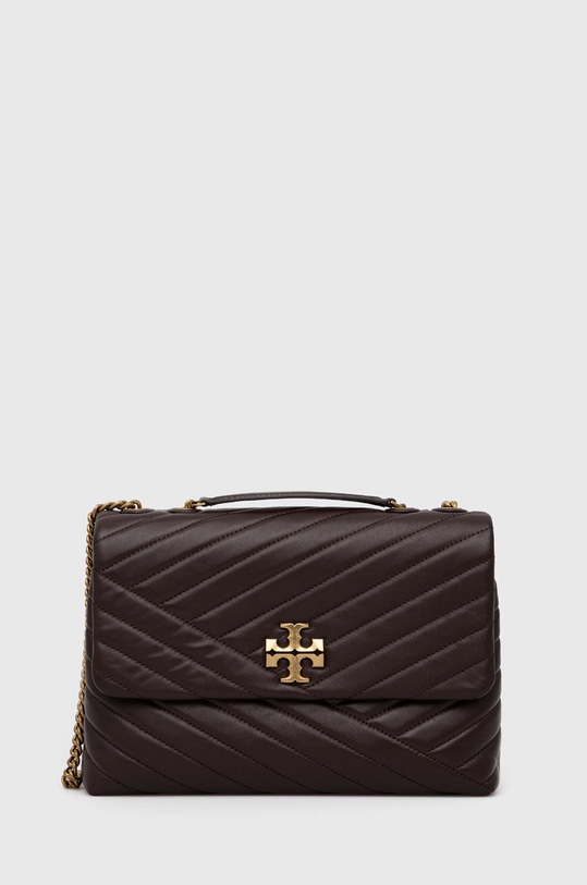 Tory Burch torebka skórzana skóra licowa brązowy 90446.616