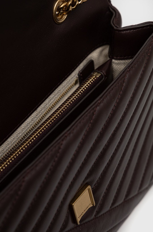 Tory Burch torebka skórzana 90446.616 brązowy