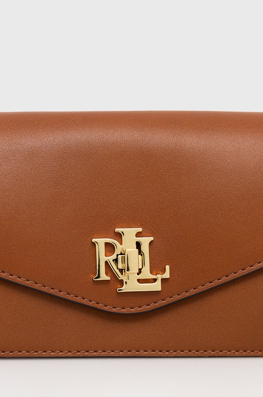 Аксесуари Шкіряна сумочка Lauren Ralph Lauren 431876437002 коричневий