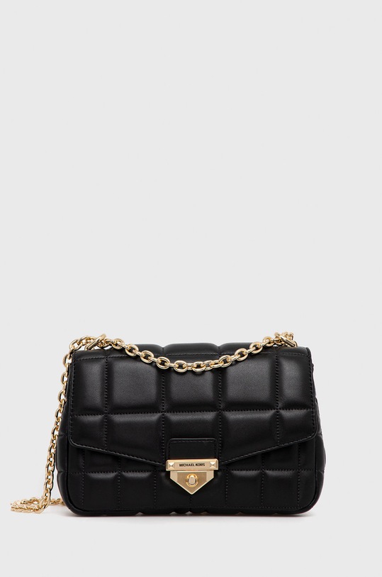 MICHAEL Michael Kors torebka skórzana skóra licowa czarny 30F0G1SL3L