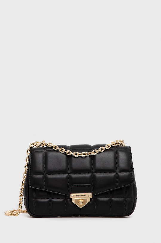 MICHAEL Michael Kors torebka skórzana skóra licowa czarny 30F0G1SL3L