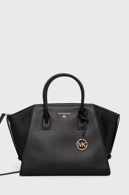 MICHAEL Michael Kors bőr táska nappa bőr fekete 30F2G4VS3L