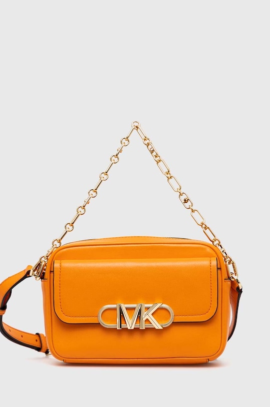 MICHAEL Michael Kors torebka skórzana skóra licowa pomarańczowy 32F2G7PC8L