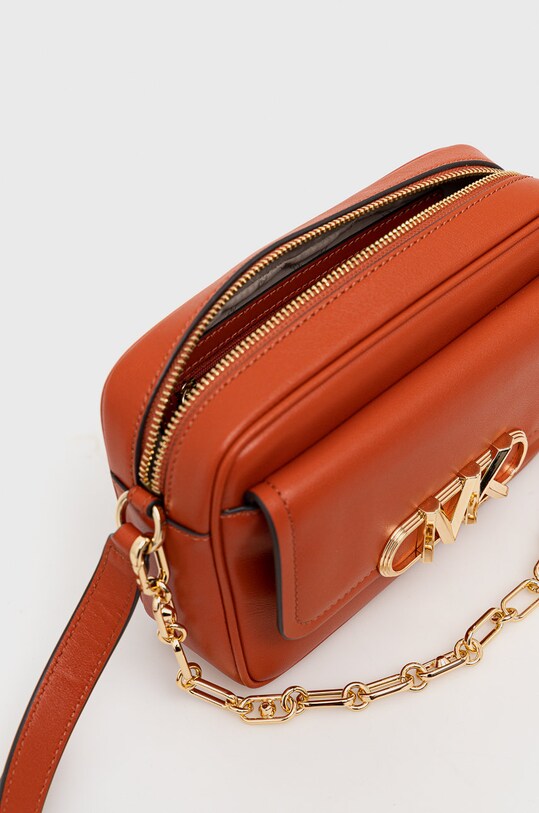 MICHAEL Michael Kors torebka skórzana 32F2G7PC8L pomarańczowy