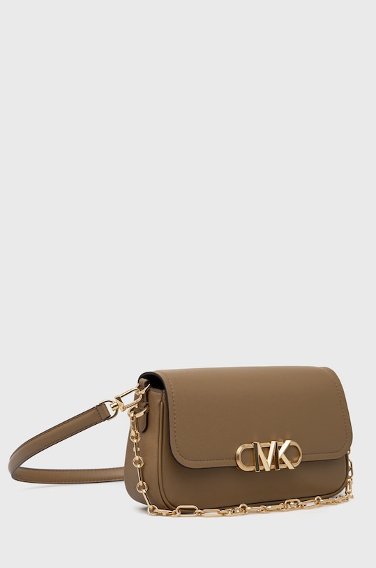 Δερμάτινη τσάντα MICHAEL Michael Kors 30F2G7PC2L καφέ AW22