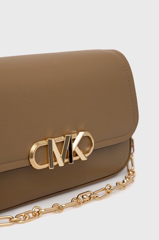Δερμάτινη τσάντα MICHAEL Michael Kors καφέ 30F2G7PC2L