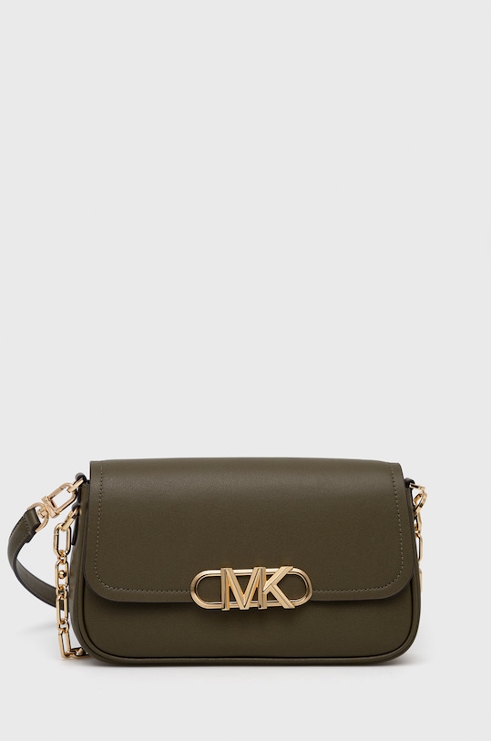 Kožená kabelka MICHAEL Michael Kors usňová koža zelená 30F2G7PC2L