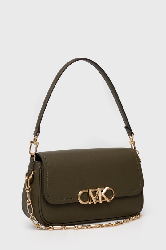 Kožená kabelka MICHAEL Michael Kors 30F2G7PC2L zelená AW22