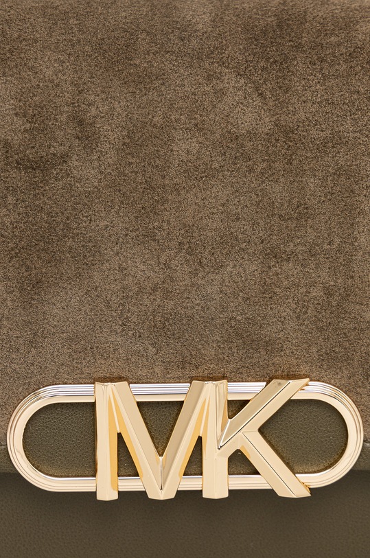 Kožená kabelka MICHAEL Michael Kors 30F2G7PC5S zelená AW22