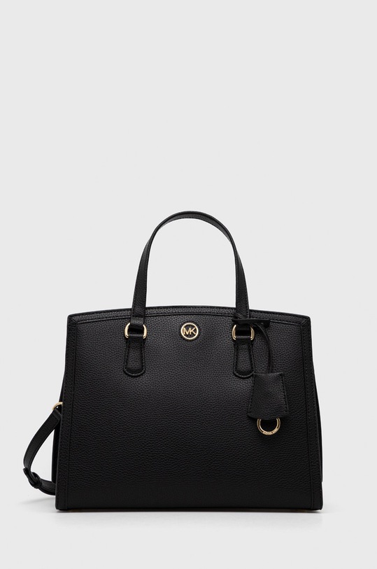 MICHAEL Michael Kors torebka skórzana skóra licowa czarny 30F2G7CS2T