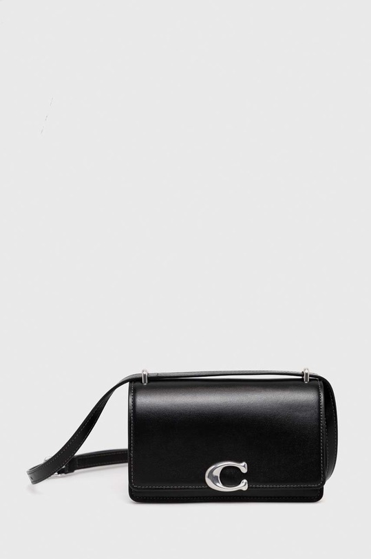 Coach torebka skórzana Bandit Crossbody skóra licowa czarny CD724