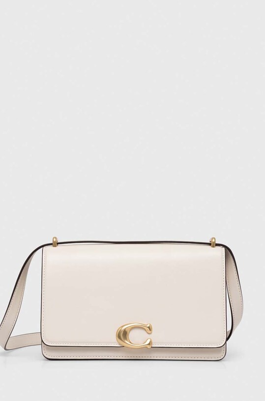 Coach poseta de piele uni bej CC416