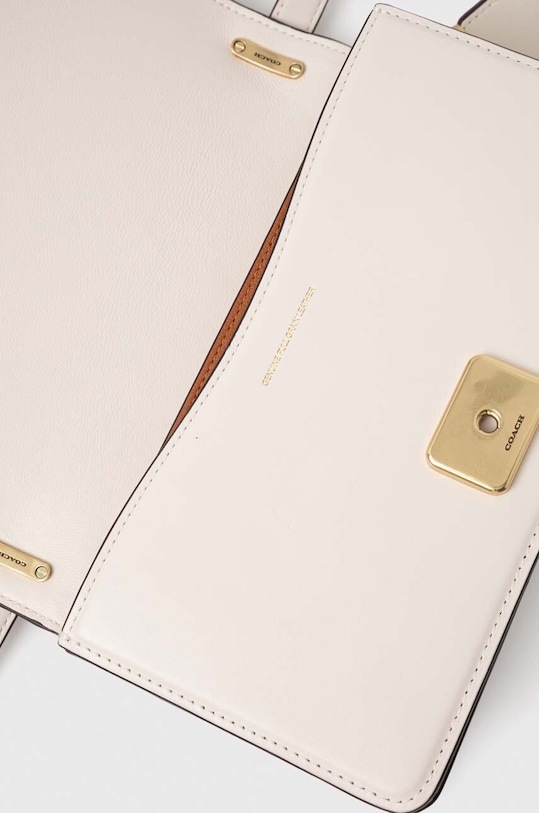 Usnjena torbica Coach CC416