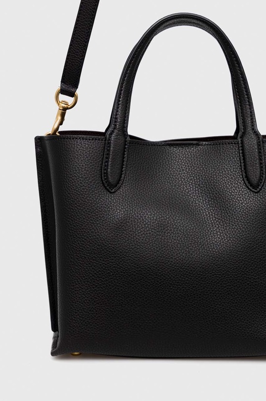 Coach torebka skórzana Willow Tote 24 czarny C8869