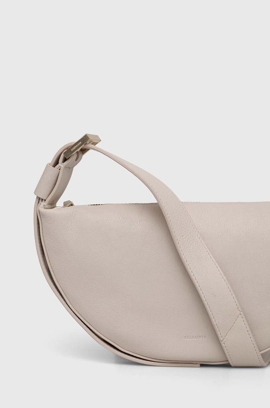 Akcesoria AllSaints torebka skórzana HALF MOON XBODY WB027Z biały